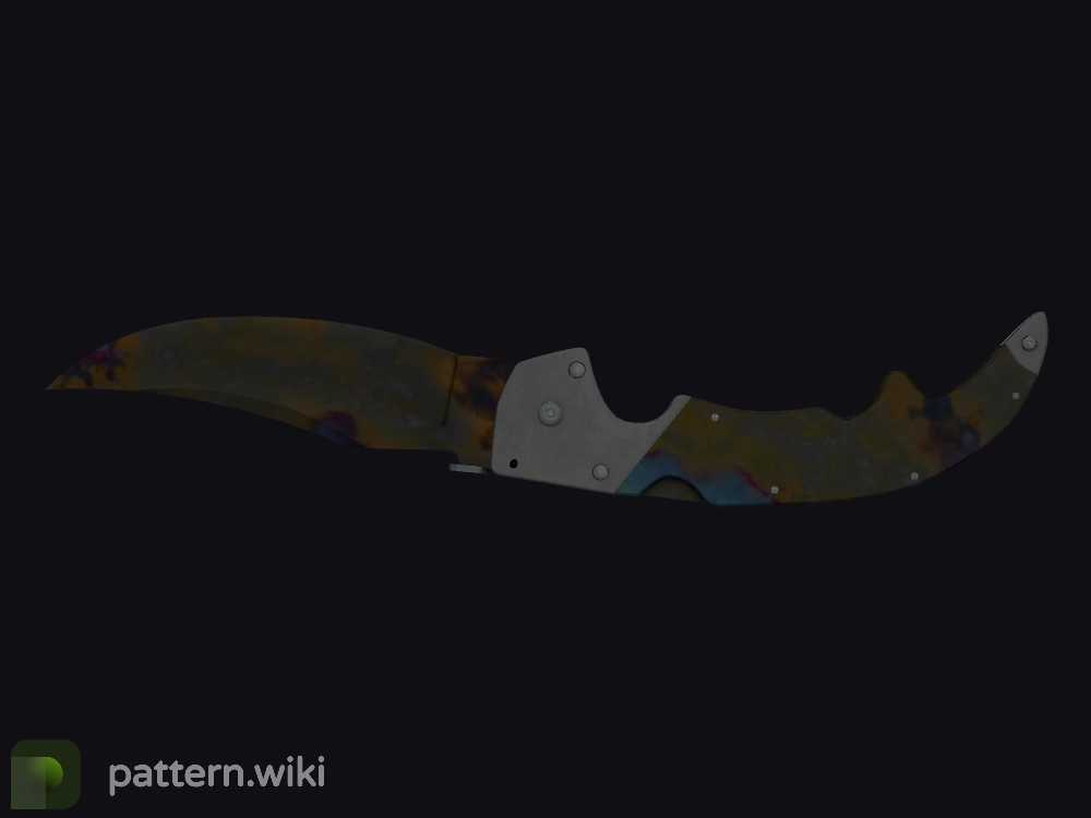 Falchion Knife Case Hardened seed 790