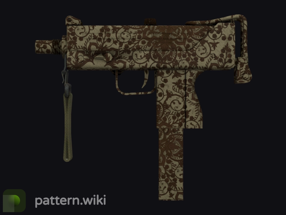 MAC-10 Sienna Damask seed 593