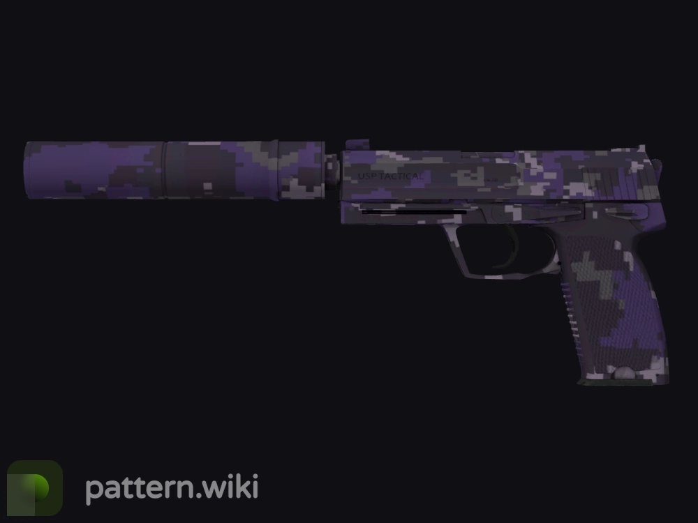 USP-S Purple DDPAT seed 458