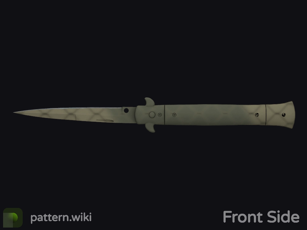 Stiletto Knife Safari Mesh seed 686