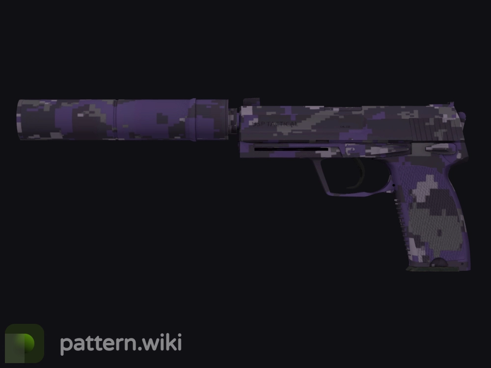 USP-S Purple DDPAT seed 144