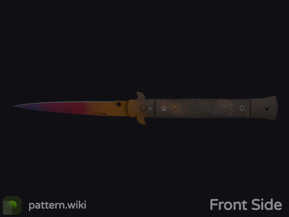 Stiletto Knife Fade seed 189