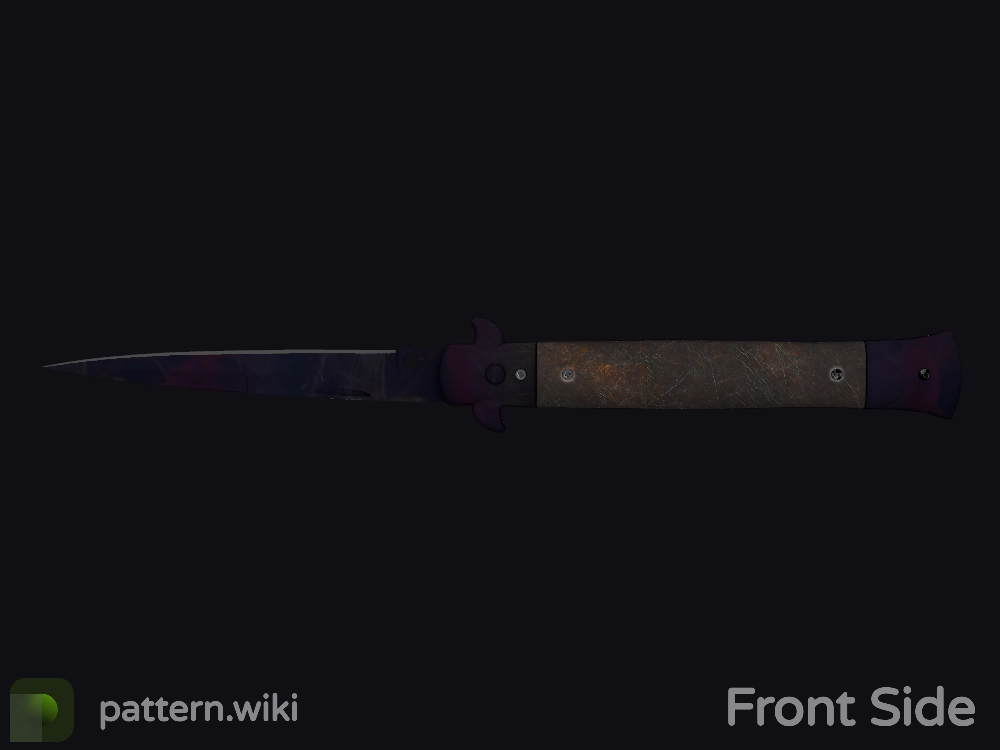 Stiletto Knife Doppler seed 697