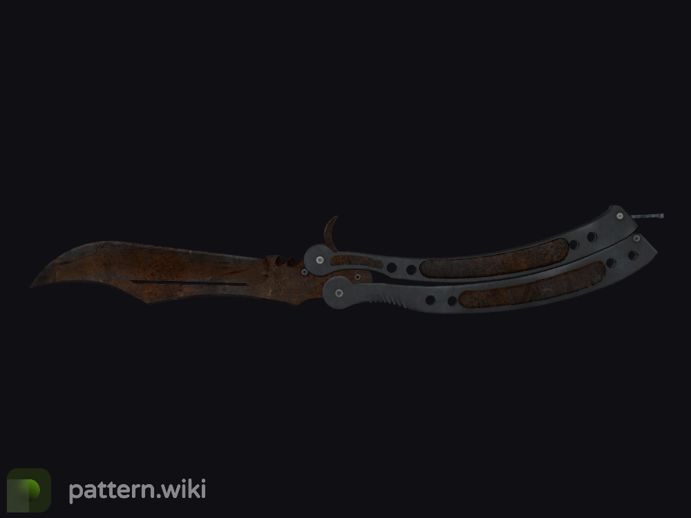 Butterfly Knife Rust Coat seed 165