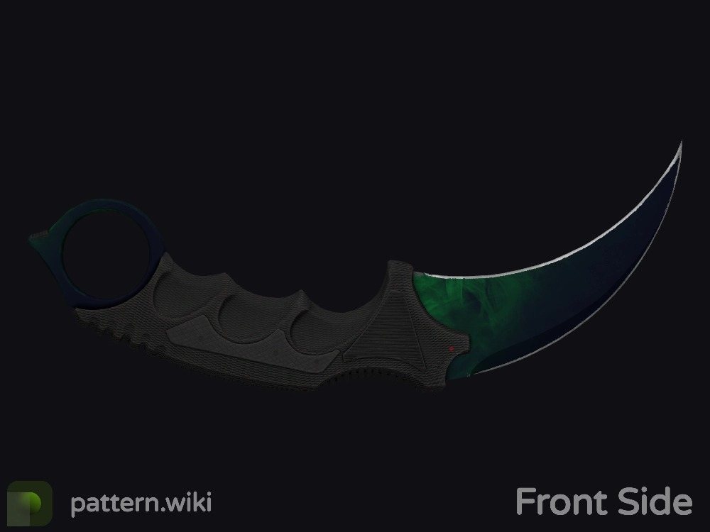 Karambit Gamma Doppler seed 743