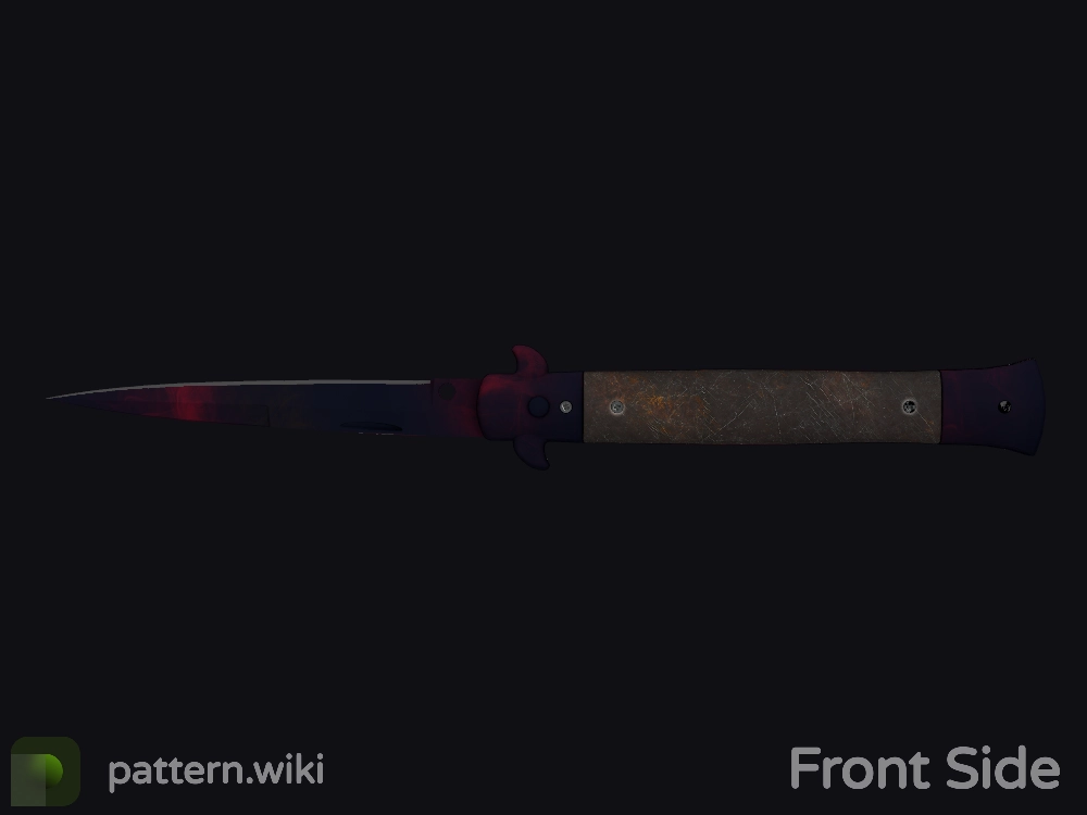 Stiletto Knife Doppler seed 647