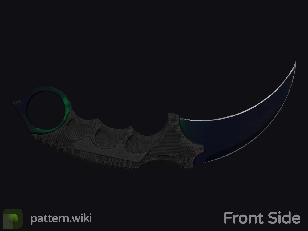 Karambit Gamma Doppler seed 734