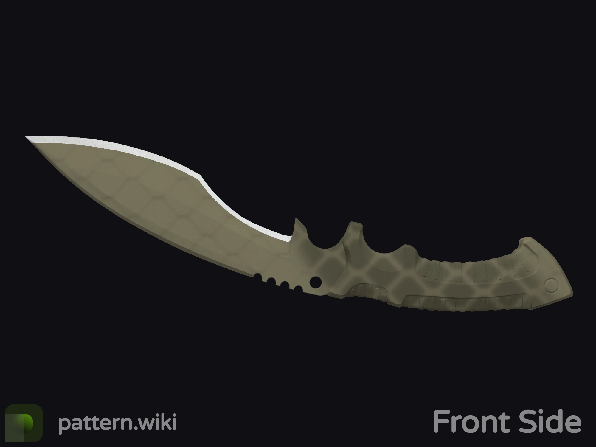 Kukri Knife Safari Mesh seed 995