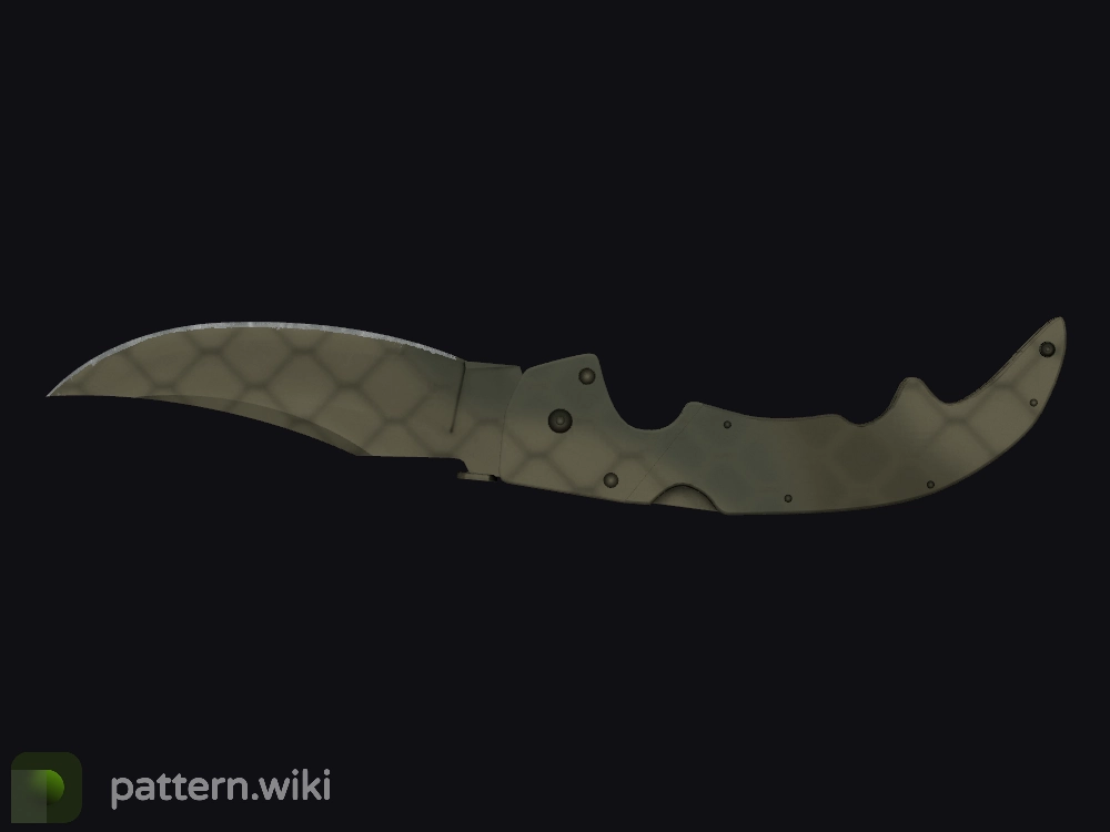 Falchion Knife Safari Mesh seed 405