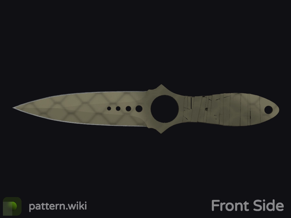 Skeleton Knife Safari Mesh seed 919