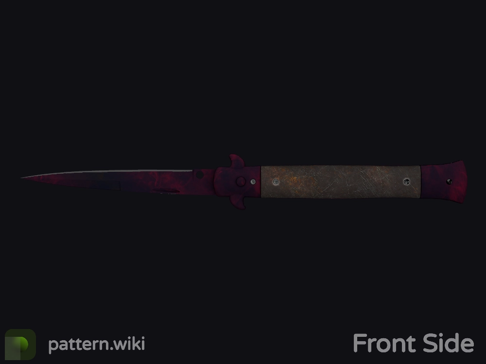 Stiletto Knife Doppler seed 212