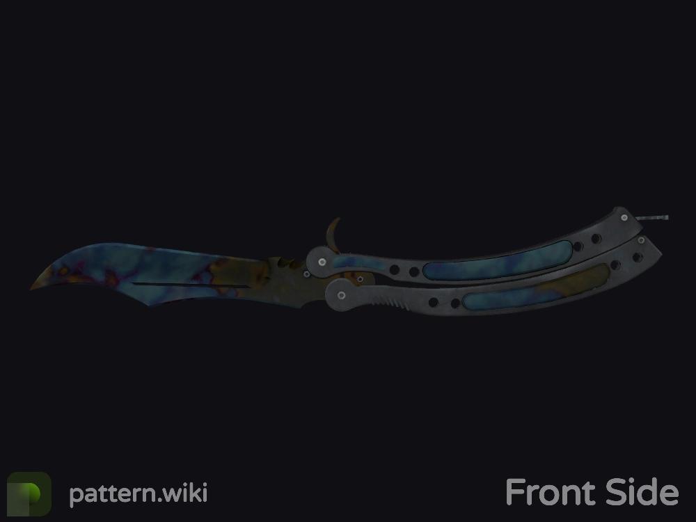 Butterfly Knife Case Hardened seed 811