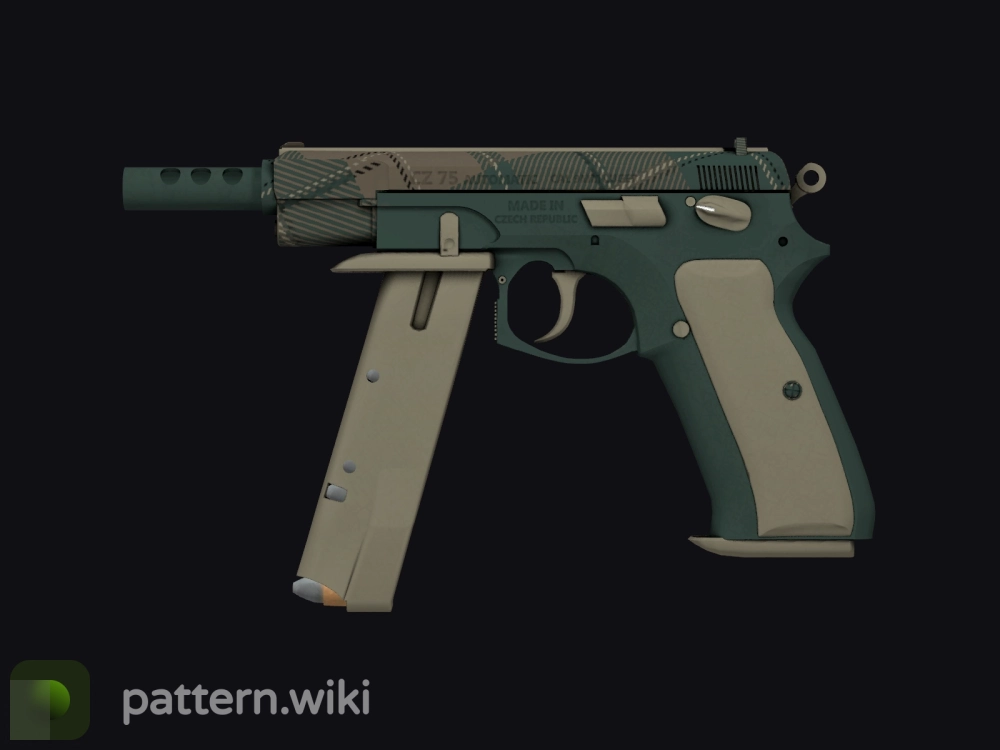 CZ75-Auto Green Plaid seed 599