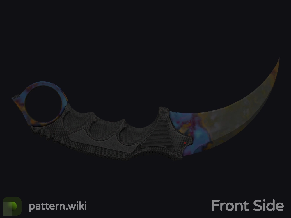 Karambit Case Hardened seed 204