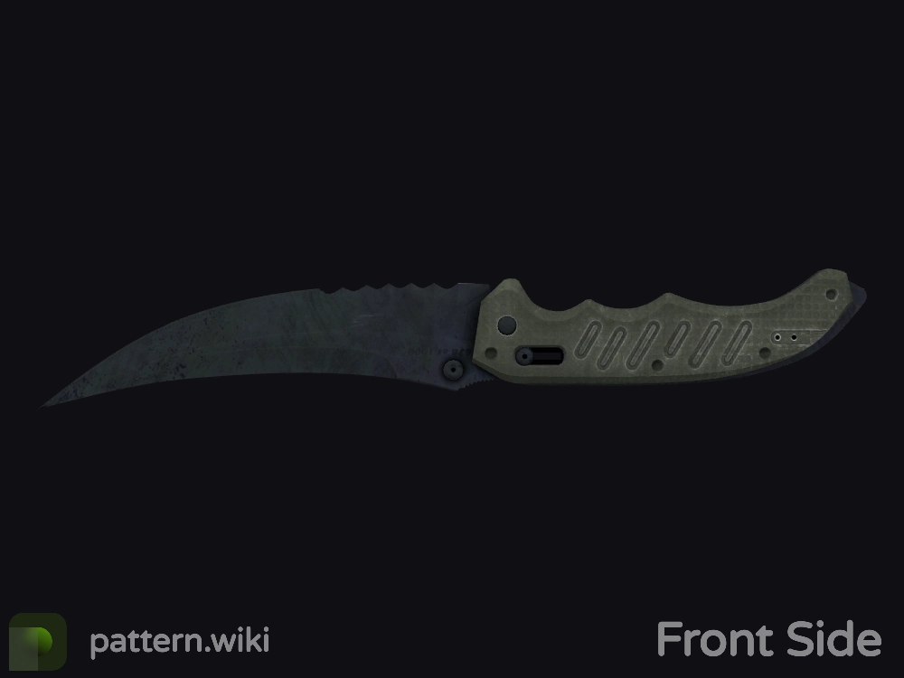 Flip Knife Blue Steel seed 130