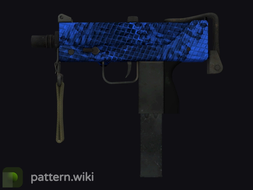 MAC-10 Lapis Gator seed 599