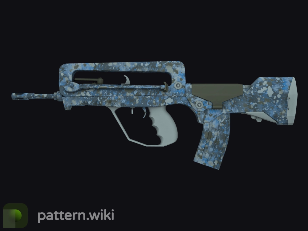 FAMAS Cyanospatter seed 33