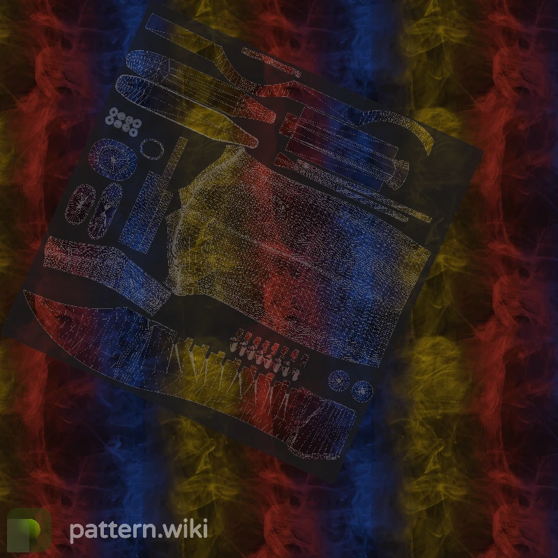 Bowie Knife Marble Fade seed 304 pattern template