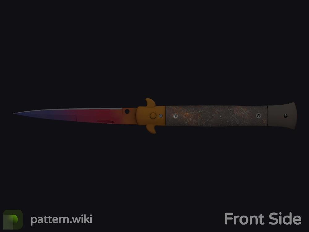 Stiletto Knife Fade seed 639