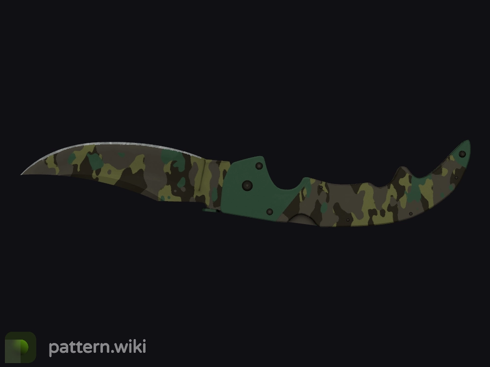 Falchion Knife Boreal Forest seed 375