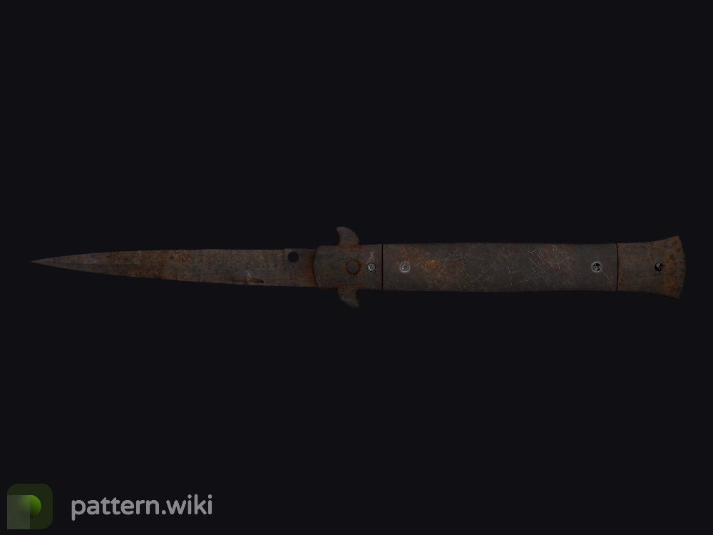 Stiletto Knife Rust Coat seed 428