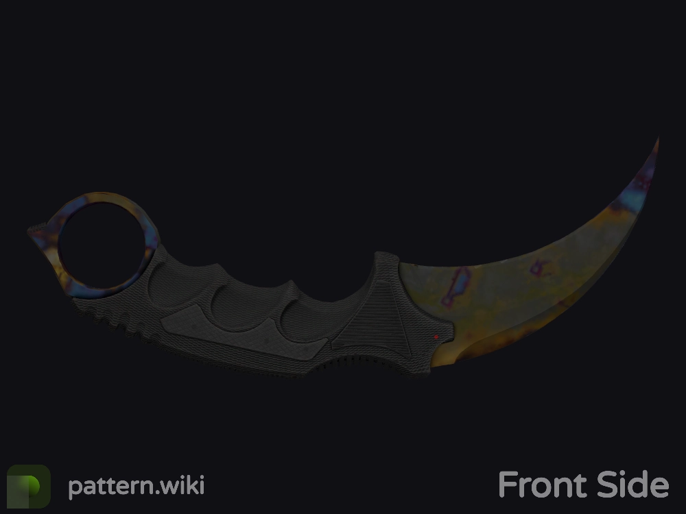 Karambit Case Hardened seed 459