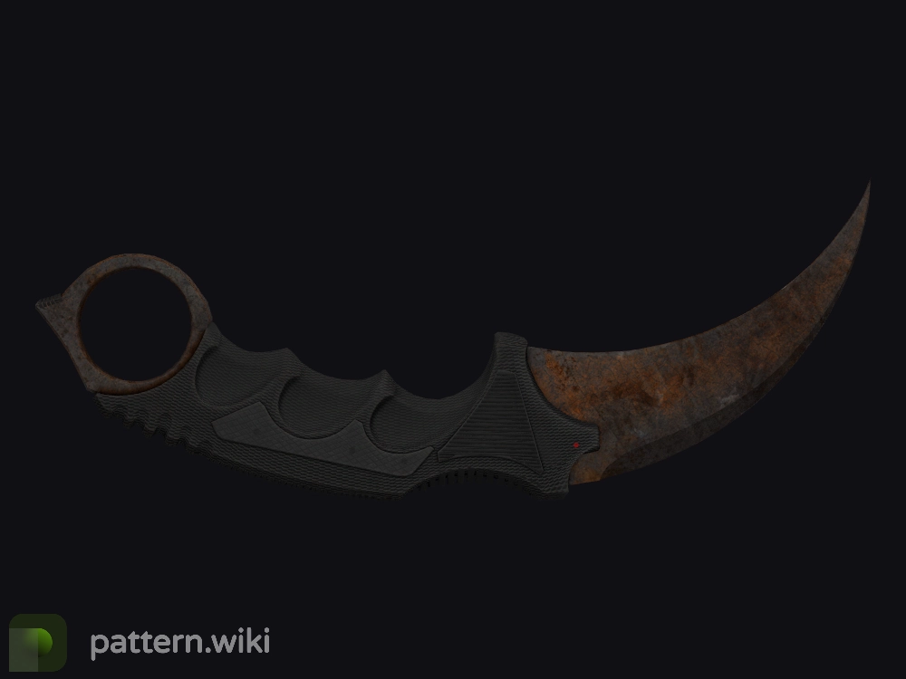 Karambit Rust Coat seed 401