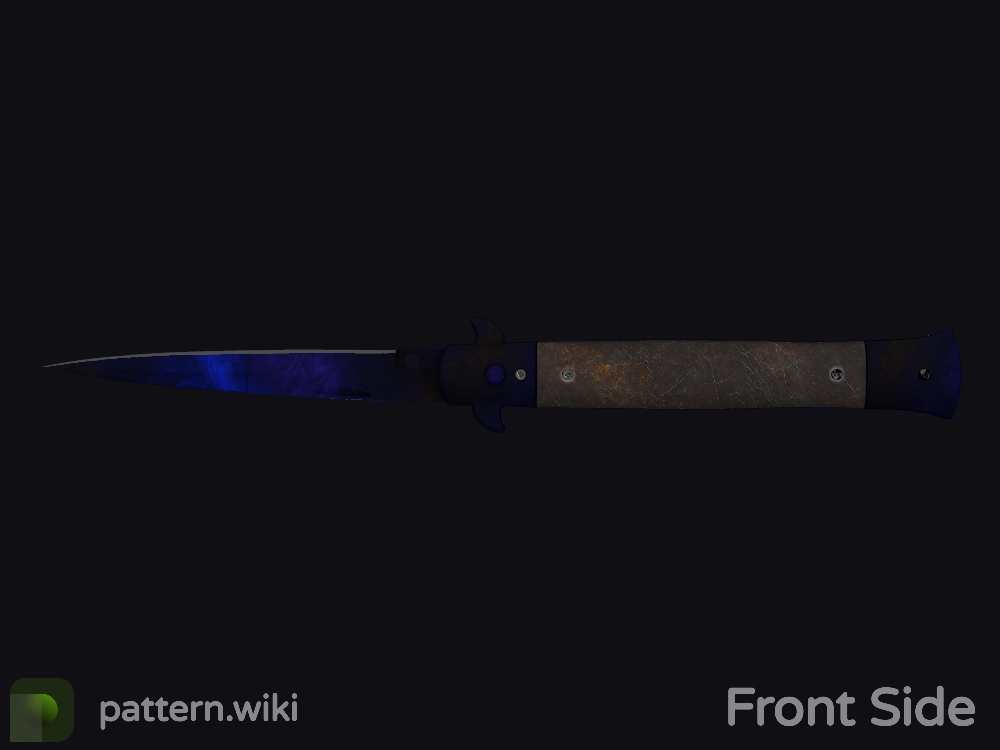 Stiletto Knife Doppler seed 554