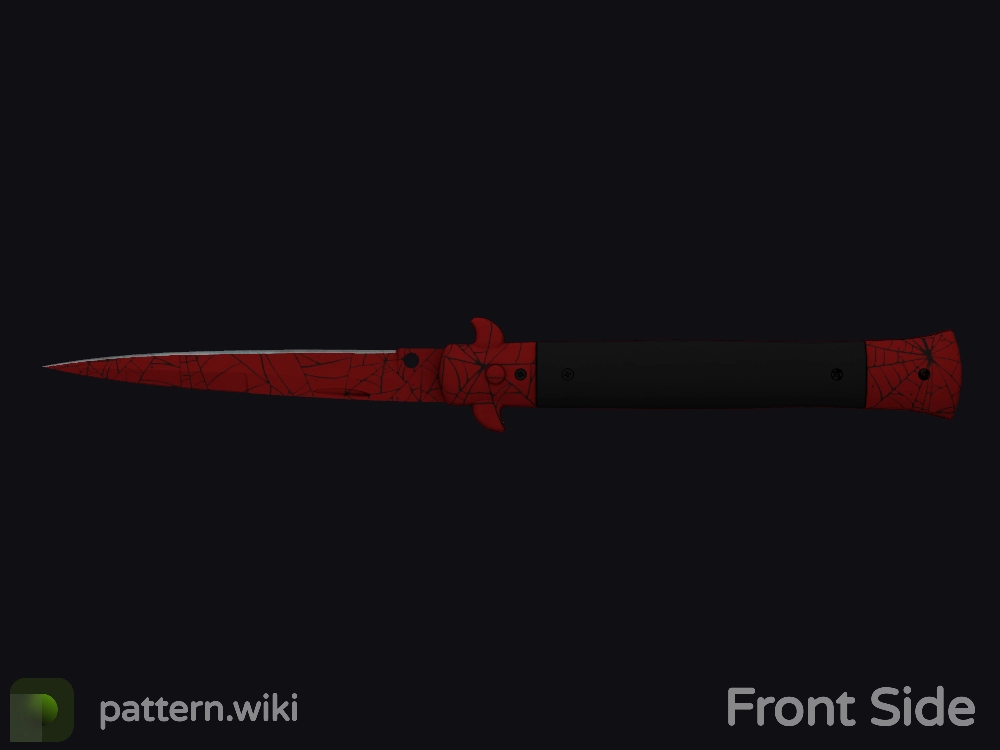 Stiletto Knife Crimson Web seed 636