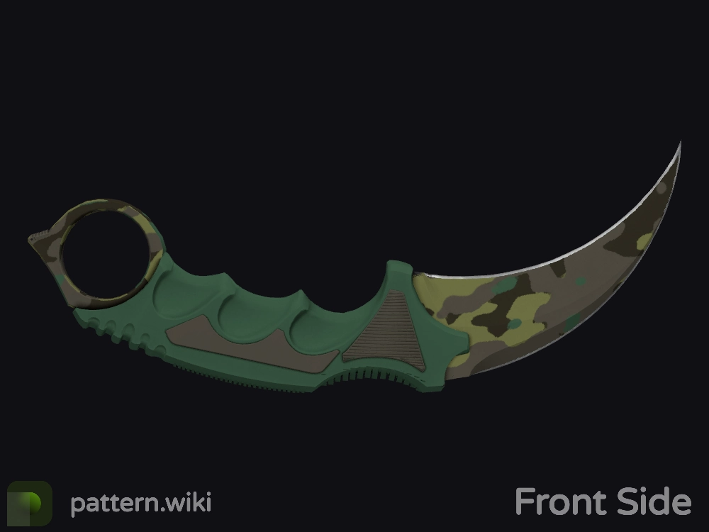 Karambit Boreal Forest seed 443