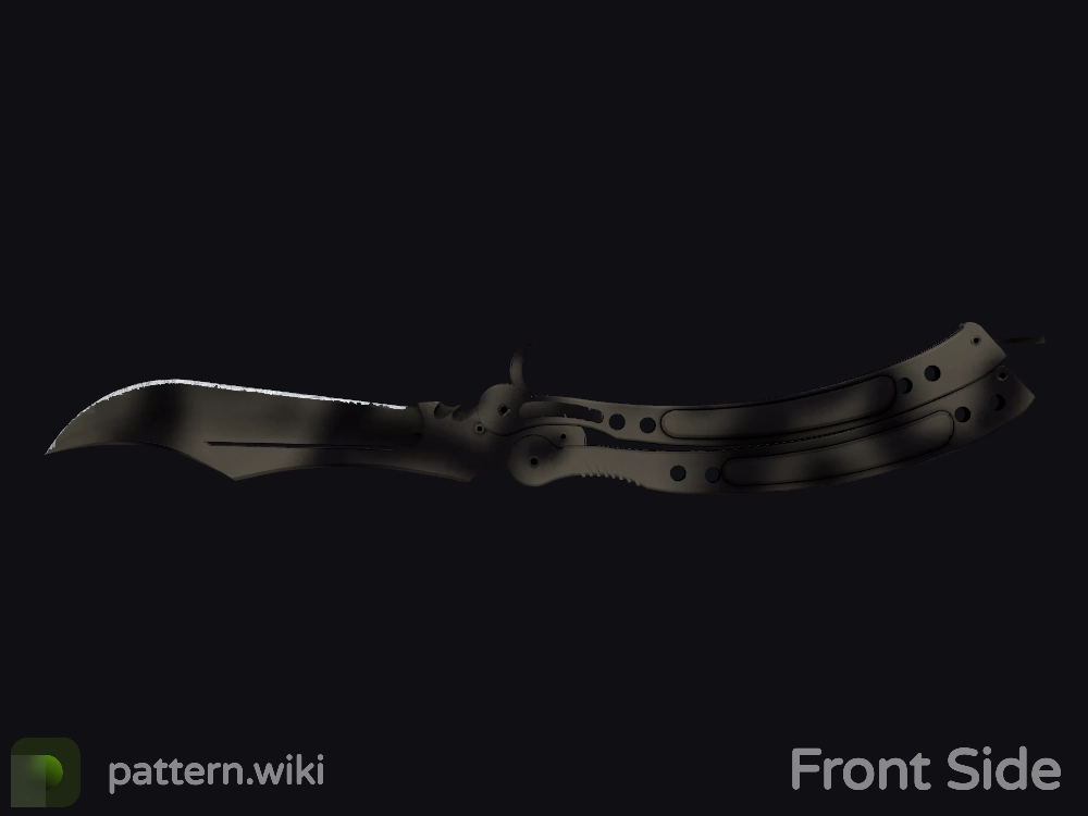 Butterfly Knife Scorched seed 924