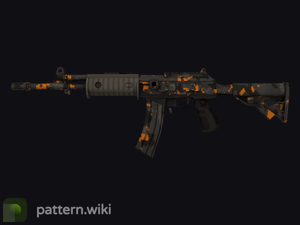 Galil AR Orange DDPAT seed 456