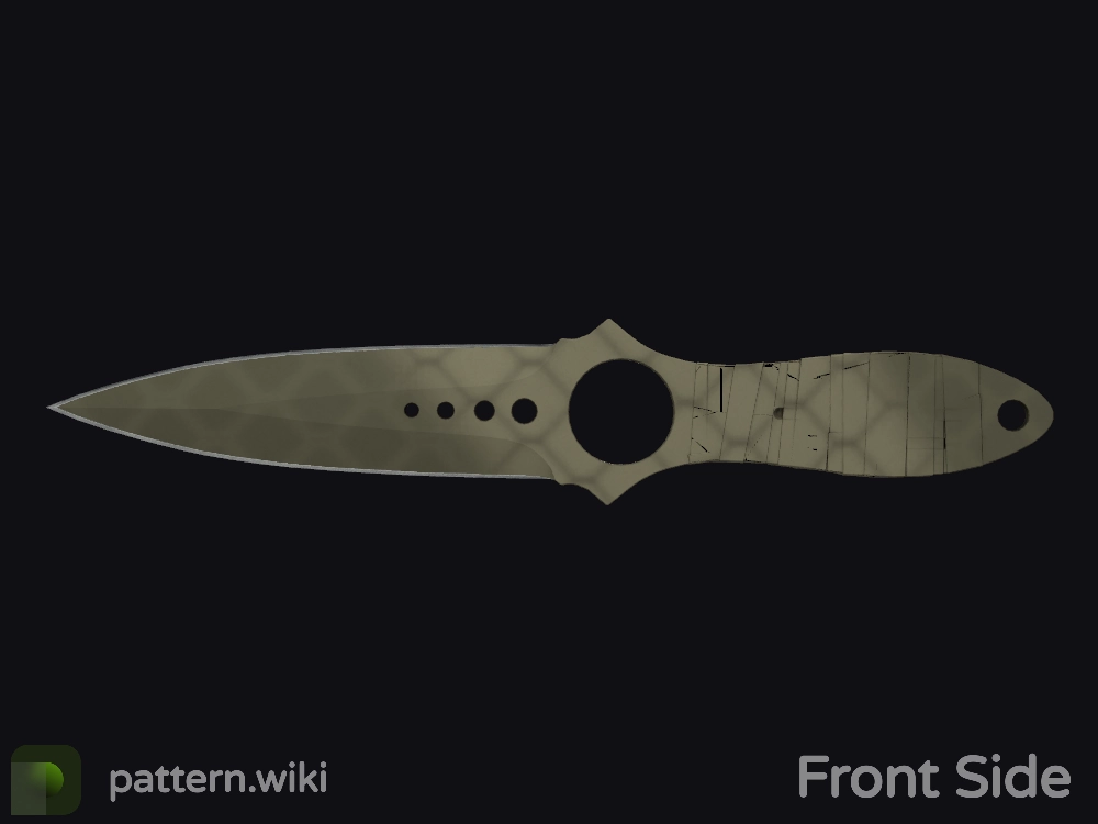 Skeleton Knife Safari Mesh seed 436