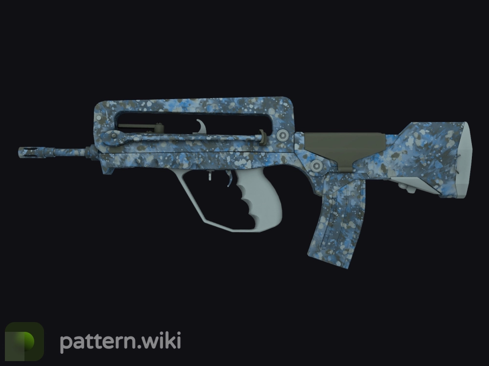 FAMAS Cyanospatter seed 563