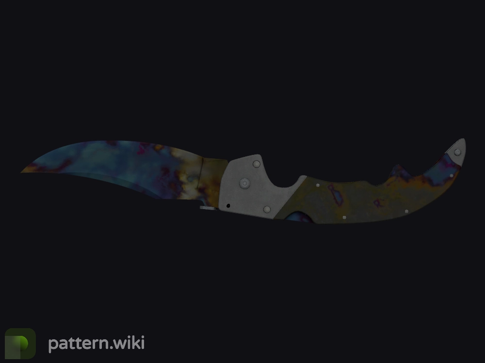 Falchion Knife Case Hardened seed 20