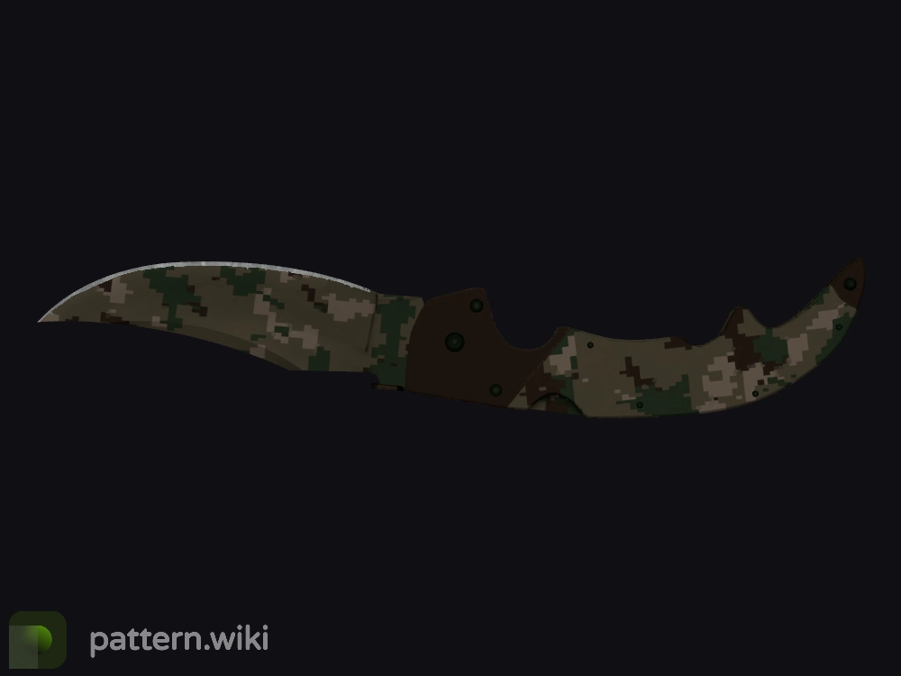 Falchion Knife Forest DDPAT seed 534