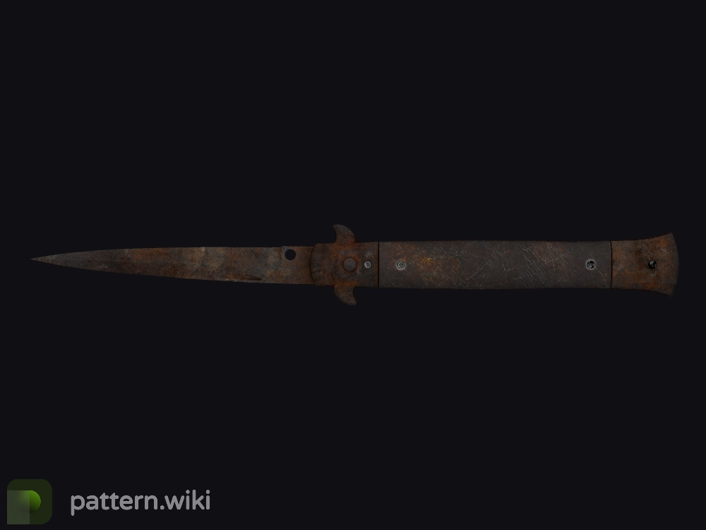 Stiletto Knife Rust Coat seed 745