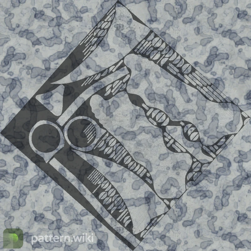 Karambit Stained seed 720 pattern template