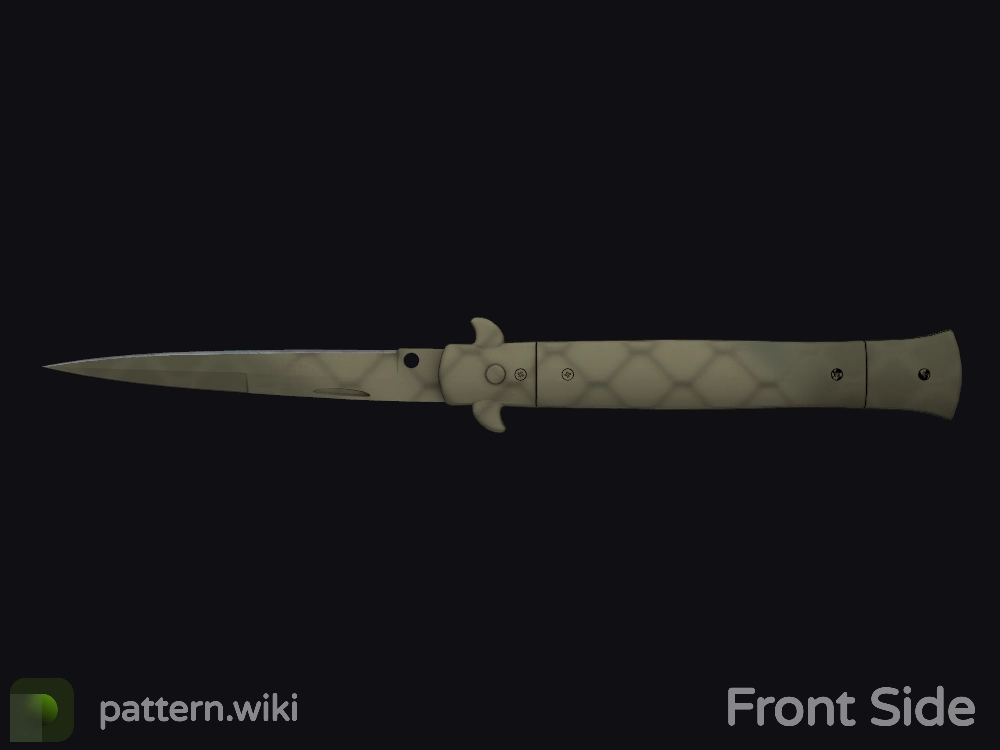 Stiletto Knife Safari Mesh seed 472