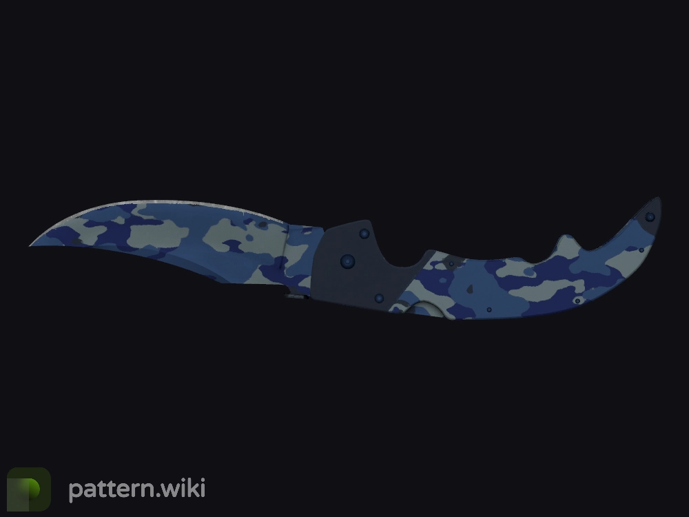 Falchion Knife Bright Water seed 413