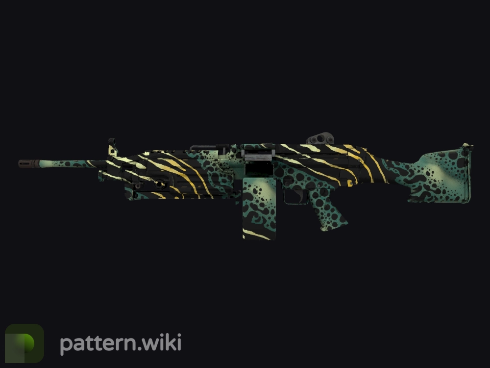 M249 Emerald Poison Dart seed 867