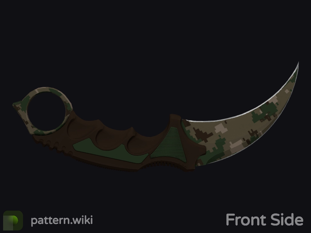 Karambit Forest DDPAT seed 815