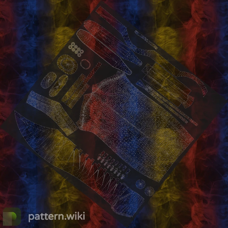 Bowie Knife Marble Fade seed 46 pattern template