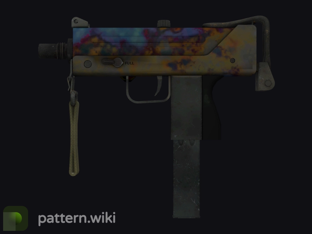 MAC-10 Case Hardened seed 219