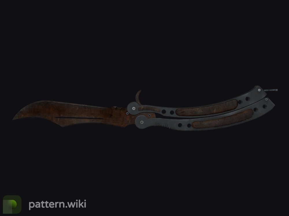 Butterfly Knife Rust Coat seed 220