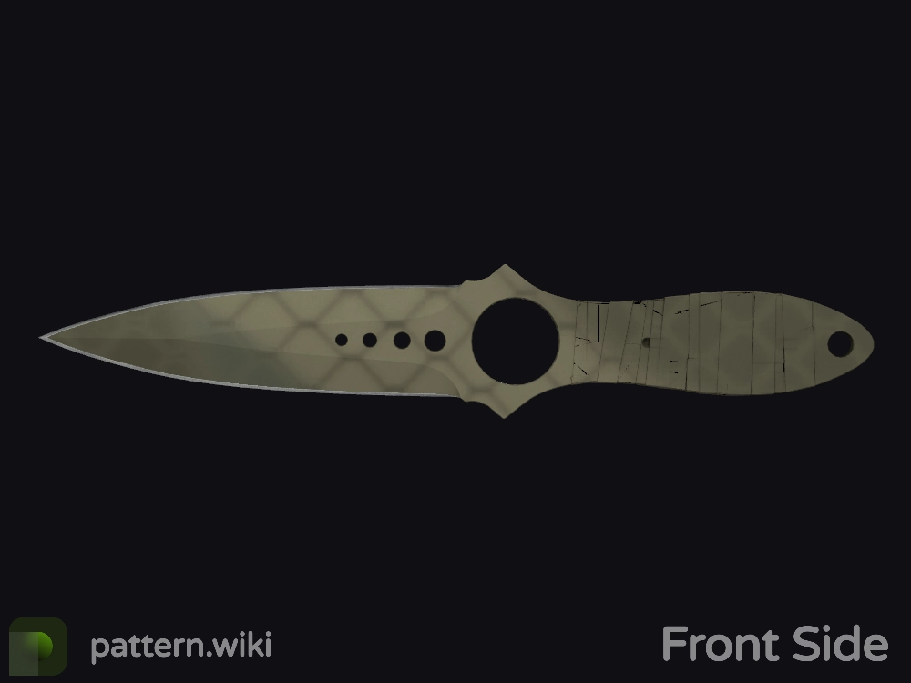 Skeleton Knife Safari Mesh seed 878