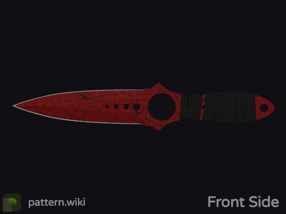 Skeleton Knife Crimson Web seed 532