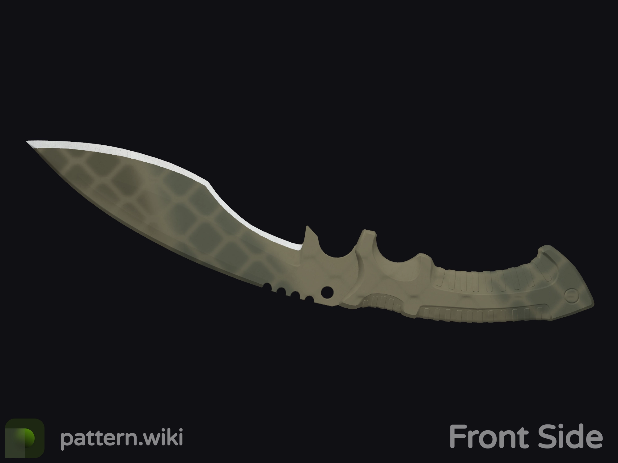 Kukri Knife Safari Mesh seed 134