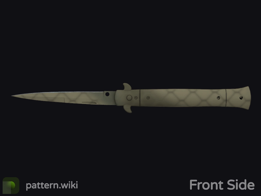 Stiletto Knife Safari Mesh seed 422