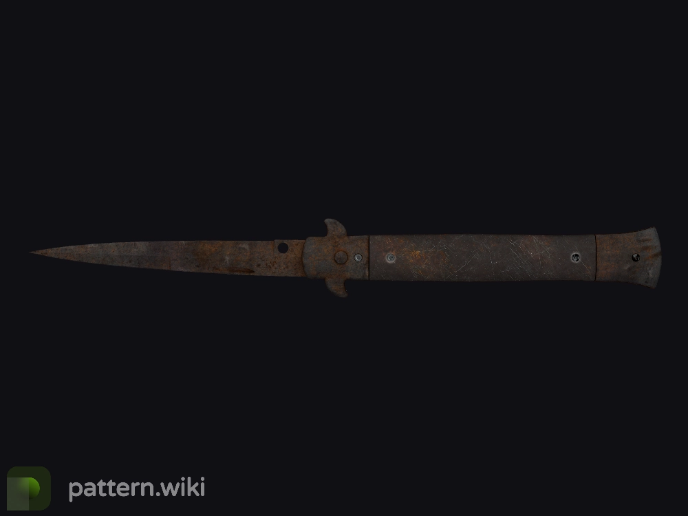 Stiletto Knife Rust Coat seed 63